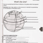 Worksheets Longitude And Latitude 5th Grade