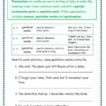 Year 3 Punctuation Worksheets Punctuation Paragraph Worksheets For