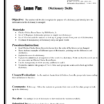 14 Using A Dictionary Worksheets Worksheeto