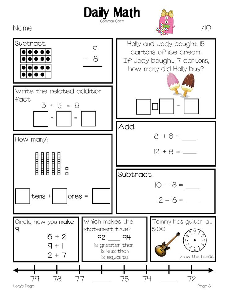 1st Grade Daily Math Term 3 Posted Daily Math Math First Grade Math