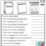 20 3rd Grade Library Skills Worksheets Worksheet From Home