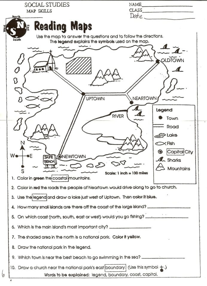 20 High School Geography Worksheets Pdf