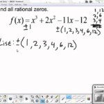 2013 2014 Honors Algebra 2 Notes 5 8 Rational Zero Theorem YouTube