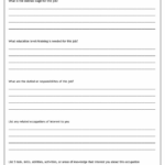 30 Free Printable Job Skills Worksheets Worksheets Decoomo