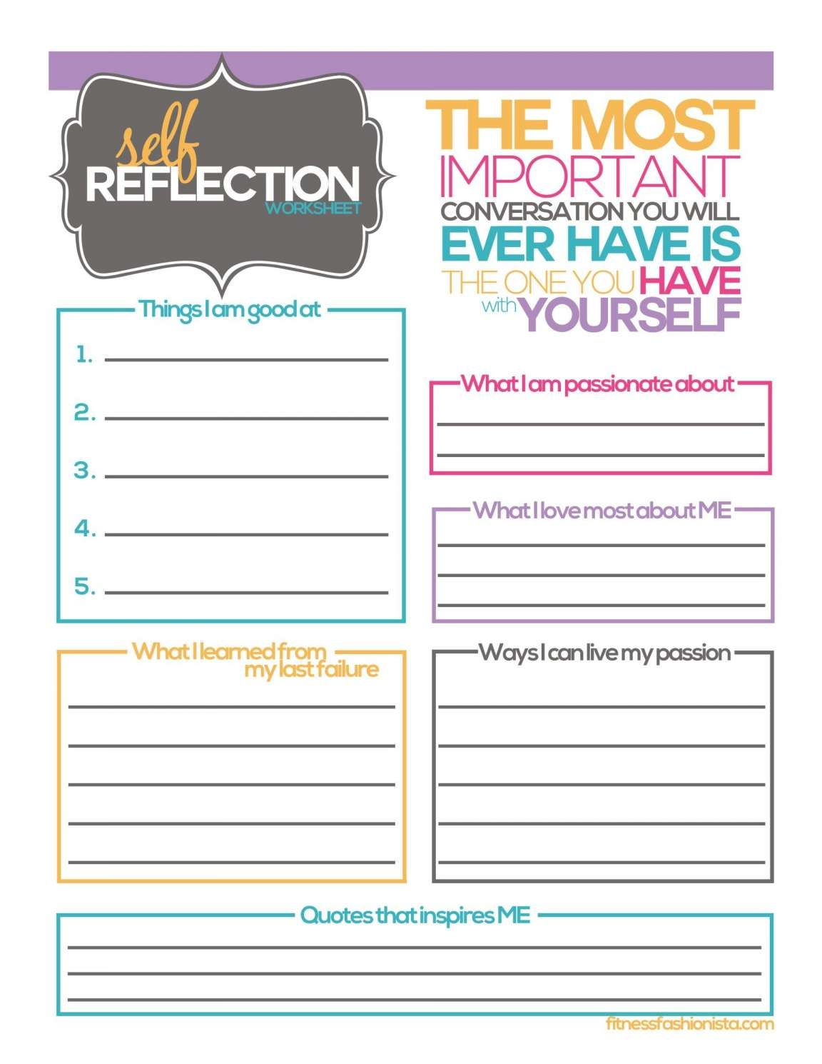 30 Self Advocacy Worksheets