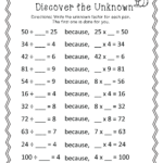 3rd Grade Math Worksheets Best Coloring Pages For Kids