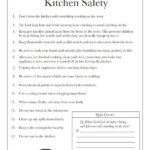 9 Printable Life Skills Worksheets For Students And Adults Kitchen