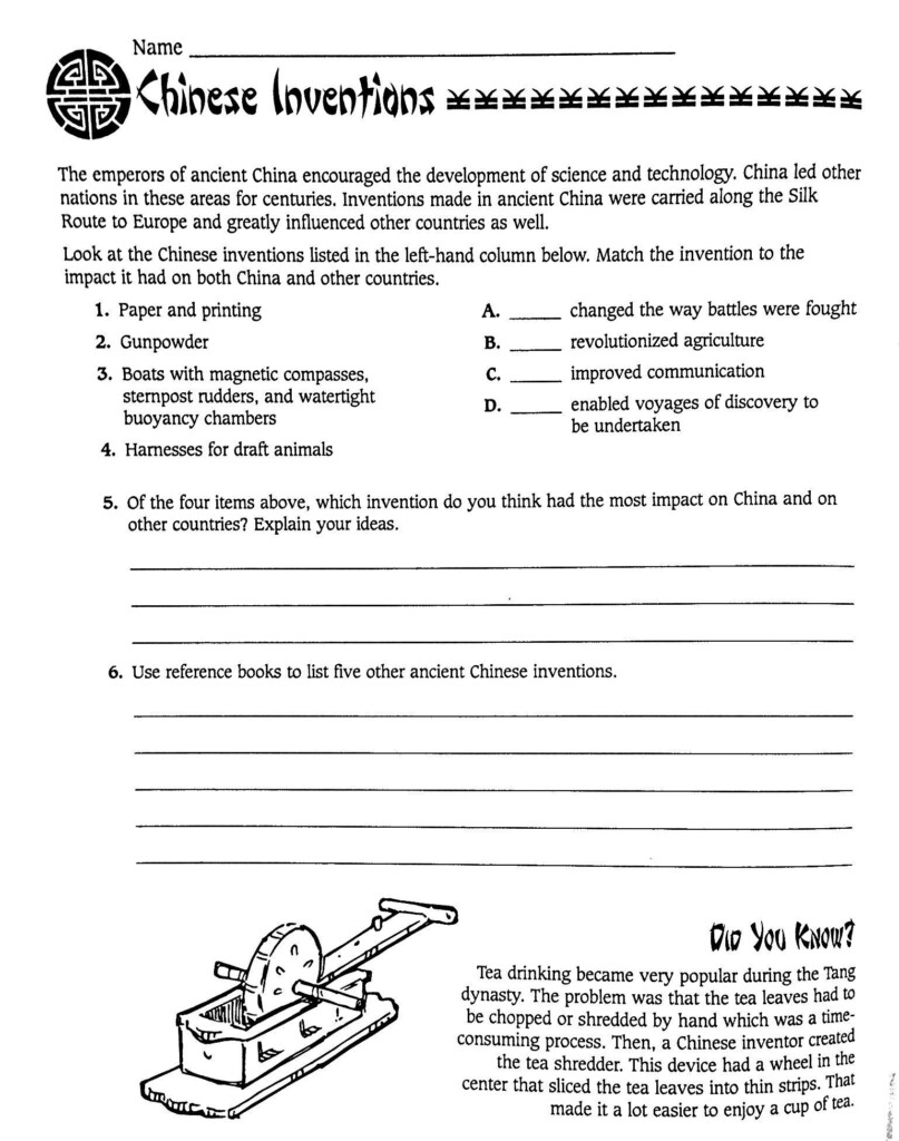 Ancient China Quiz Worksheet For Kids Study Ancient China 