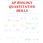 AP Biology Quantitative Skills The Bronx High School Of Science
