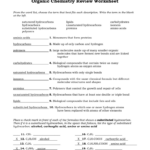 Chemistry Review Worksheet Answers Word Worksheet