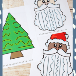 Christmas Themed Scissor Skills Printables The Happy Printable