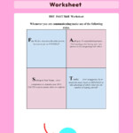 DBT FAST Skill Worksheet Mental Health Worksheets