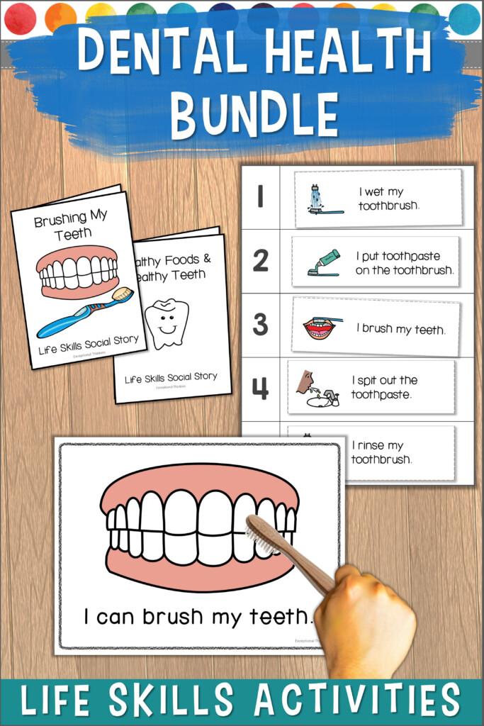 Dental Health Life Skills Bundle Life Skills Dental Health Life 