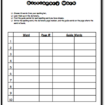 Dictionary Skills Worksheet Guide Words A To Z Teacher Stuff