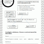 Dictionary Worksheets 2Nd Grade Markdrumtracks