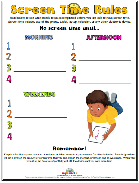 Electronics Internet Worksheets For Kids And Teens