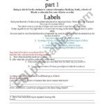 English Worksheets Reading Life Skills