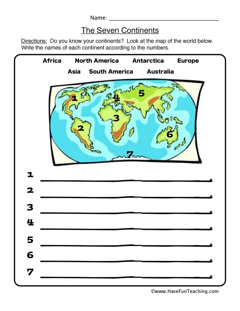 Labeling Continents Worksheet Social Studies Worksheets 3rd Grade 