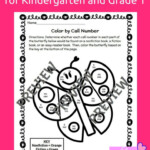 Library Skills Printable Worksheets For Kindergarten And First Grade