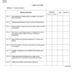 Life Skills Outcomes Worksheet Higher School Certificate English Life