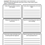 Life Skills Worksheets For Teens Worksheets Master