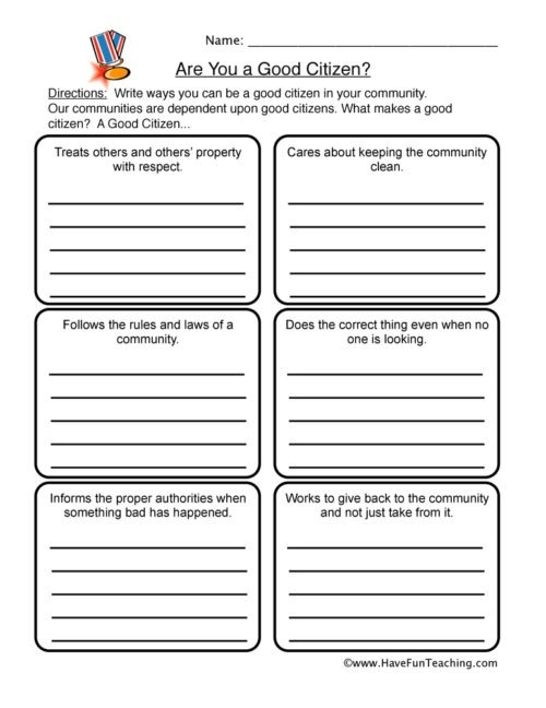 Life Skills Worksheets For Teens Worksheets Master