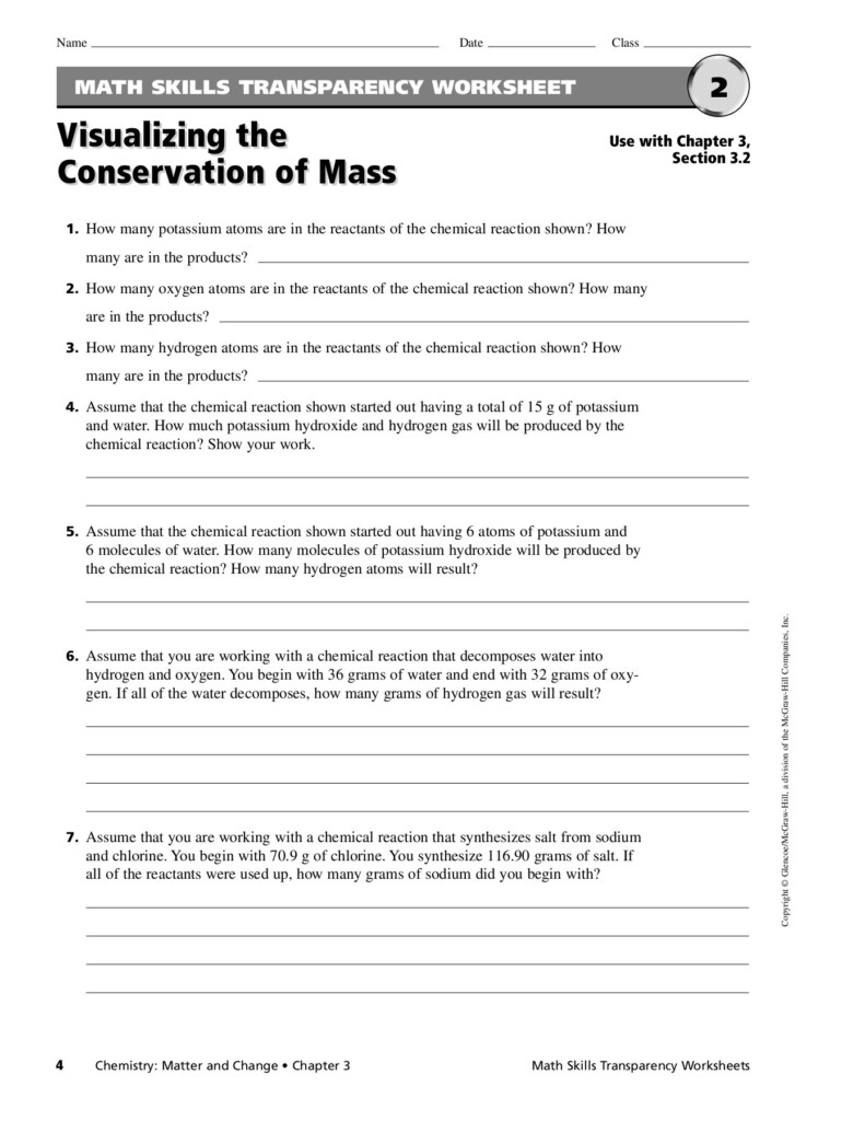 Math Skills Transparency 5 Worksheet Answers SkillsWorksheets