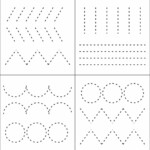 Pre Writing Practice Worksheet For Kindergarten Kindergarten Pre