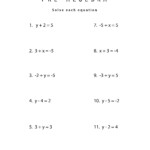 Prepare For Algebra With These Pre Algebra Worksheets Style Worksheets