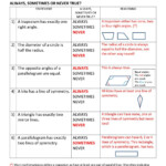 Properties Of Parallelograms Answer Key Milliken Publishing Company A