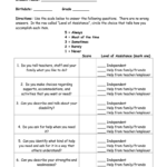 Self Advocacy Worksheets Pdf Fill Online Printable Fillable Blank