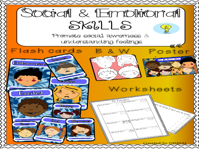 SEN Developing Social Skills Flashcards Worksheets Teaching Resources