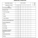 Skills Inventory Template 6 Free Word Excel PDF Documents Download