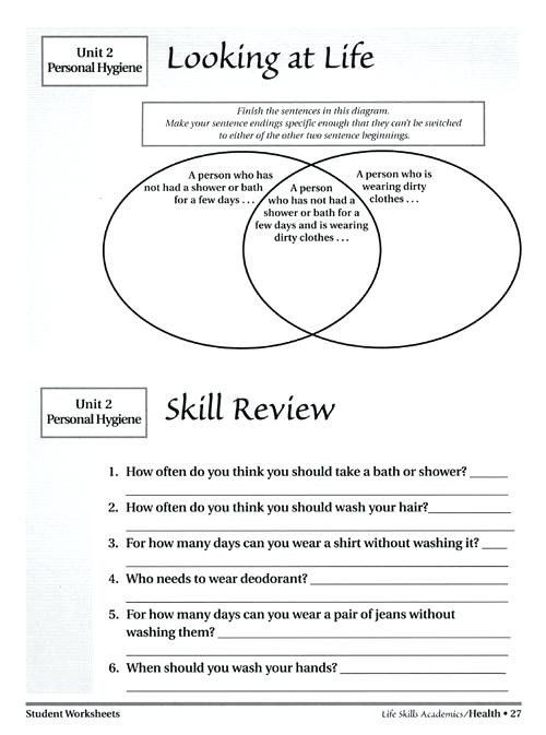 Skills Worksheet Reteaching Lifetime Health Free Download Qstion co