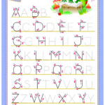 Tracing Alphabet Letters Az TracingLettersWorksheets