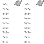 10 Key Calculator Practice Worksheet