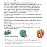 15 Short Reading Comprehension Worksheets 3rd Grade Free PDF At