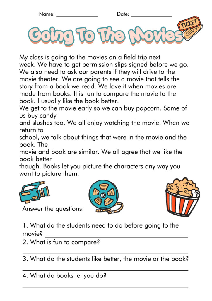 15 Short Reading Comprehension Worksheets 3rd Grade Free PDF At 