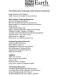 17 Earth Science Worksheets Answers Worksheeto