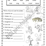 Animal Abilities ESL Worksheet By Jcuni Vocabulary Skills