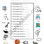 Animal Answers ESL Worksheet By Anthony6