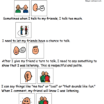 Autism Social Skills Worksheets