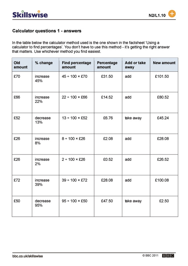 Calculator Worksheets Free Printable Printable Templates