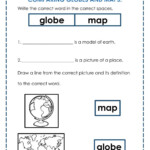 Comparing Globes And Maps Worksheet