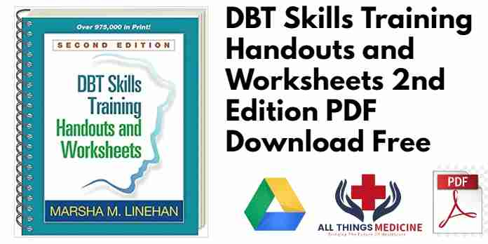 DBT Skills Training Handouts And Worksheets 2nd Edition PDF Download Free