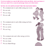 Free Printable Communication Skills Worksheets