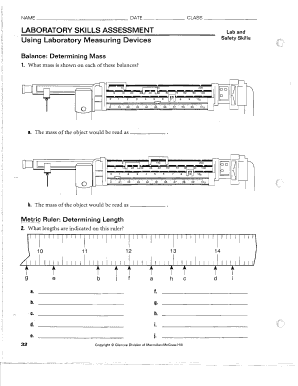 Laboratory Skills Assessment Worksheet Answers 2020 2023 Fill And