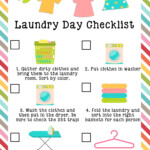 Life Skills Laundry Worksheets