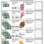 Life Skills Money Management Worksheets