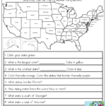 Map Of The United States Answer The Questions This November NO PREP